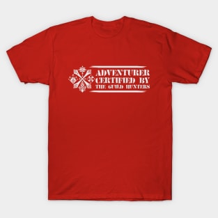 Certified Adventurer WHITE T-Shirt